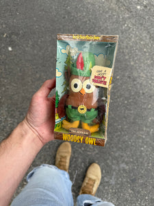 Vintage 1972 Woodsy Owl Plush Unopened in Original Packaging