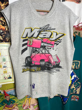 Load image into Gallery viewer, Vintage Ron May Sprint Car Cutoff Shirt (L/XL)
