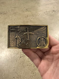 Vintage Customer Satisfaction Belt Buckle