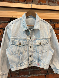 Vintage Guess Jeans Cropped Jean Jacket (WS)