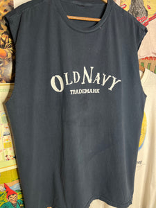 Vintage Old Navy Cutoff Shirt (2XL)