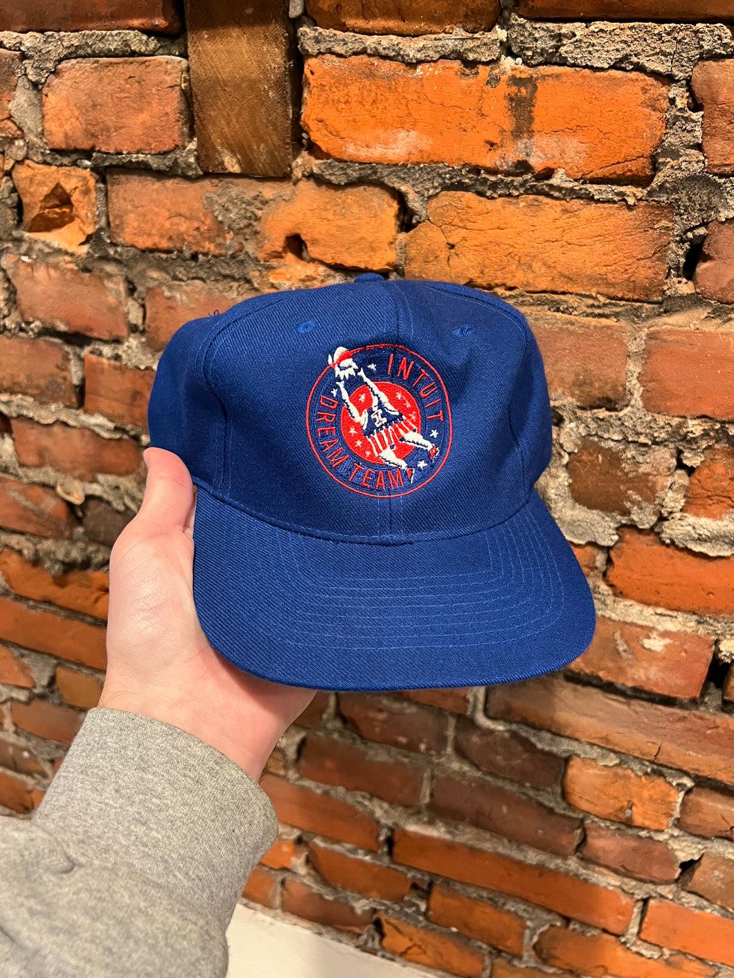 Vintage 90s Intuit Dream Team SnapBack Hat