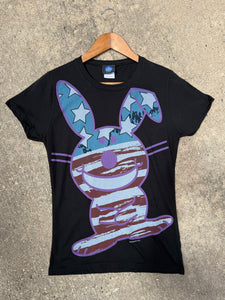 2000s Happy Bunny American Flag Shirt (WL)