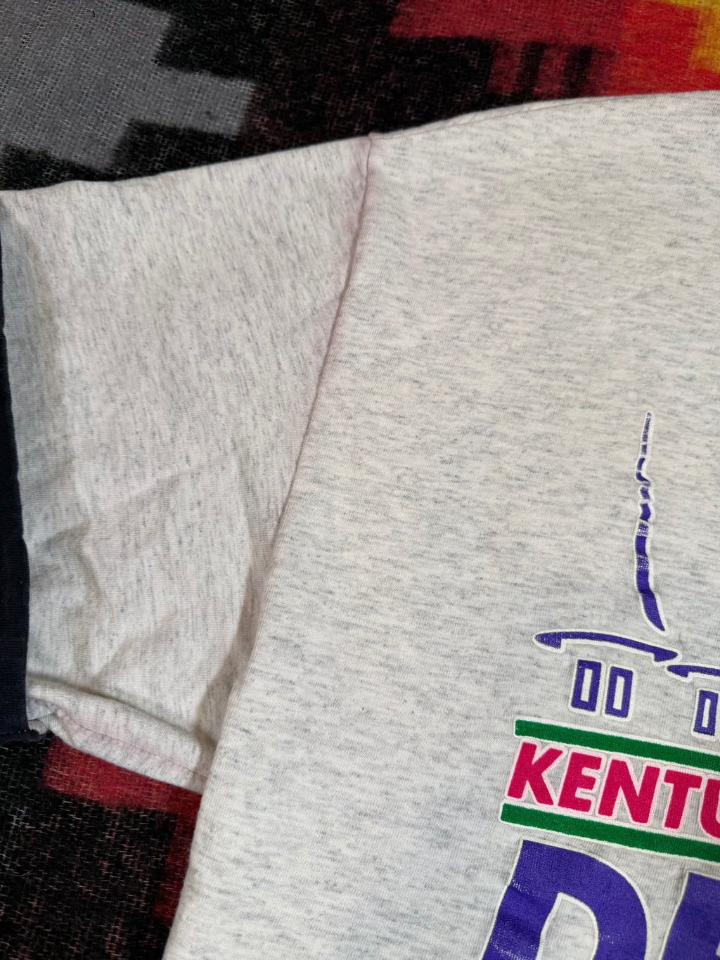 Vintage 1992 Kentucky Derby Double Sleeve Shirt (L)