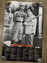 Load image into Gallery viewer, Vintage Who’s On First Poster (23x34.5)
