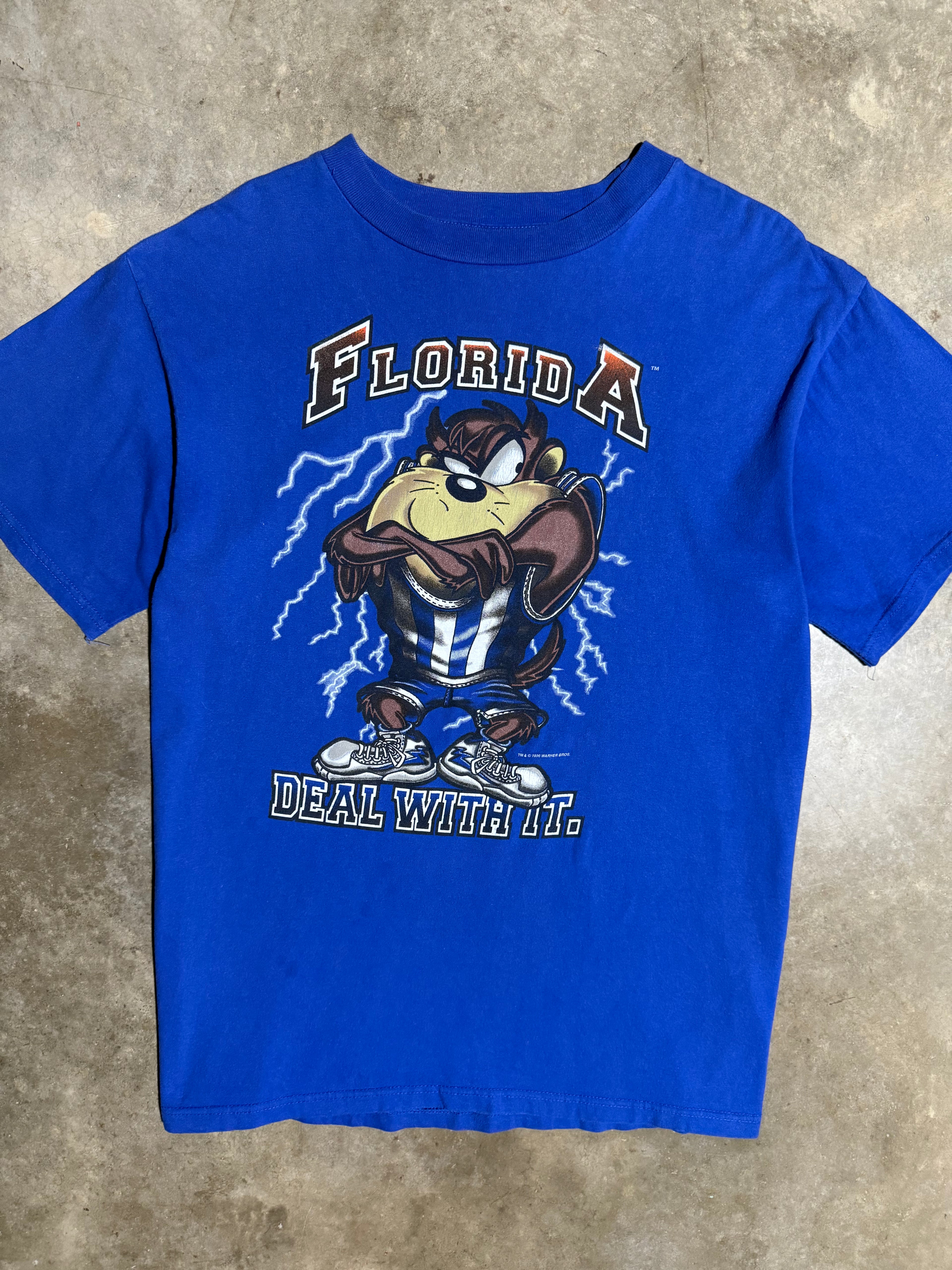 Vintage 1996 Taz Florida Lightning Tee (XL)