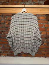 Load image into Gallery viewer, Vintage St Johns Bay Gray Knit Sweater (XL)
