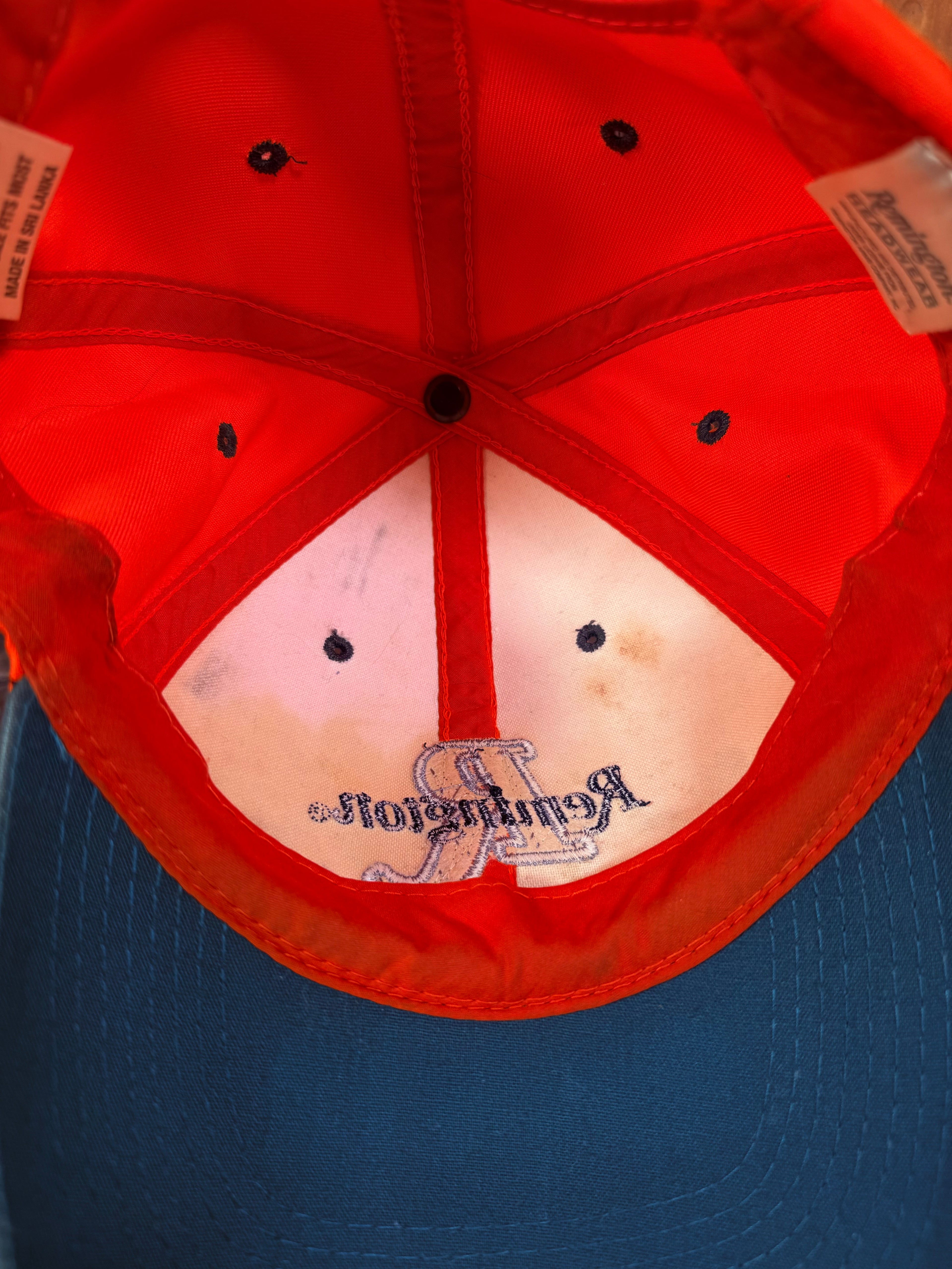 2000s Remington Rifles Orange Strap Hat