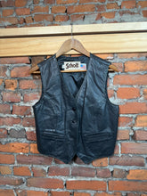 Load image into Gallery viewer, Vintage Schott Women’s Leather Vest (14, See Measurements Shown)
