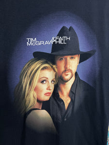 Vintage Tim McGraw and Faith Hill Concert Tee (L)