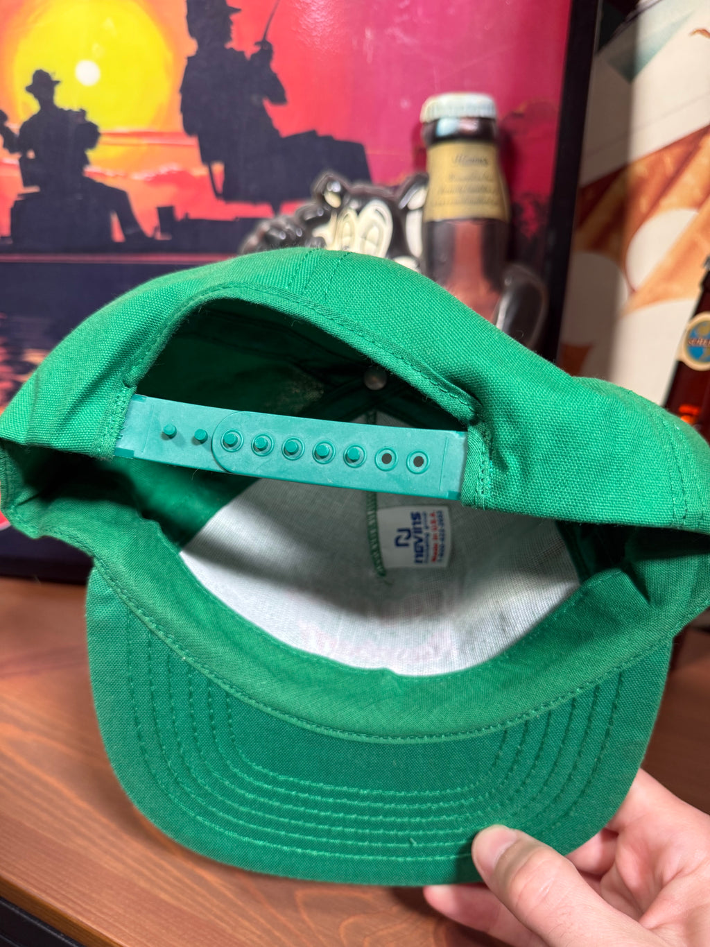 Vintage Seagrams Raspberry Ginger Ale Snapback Hat