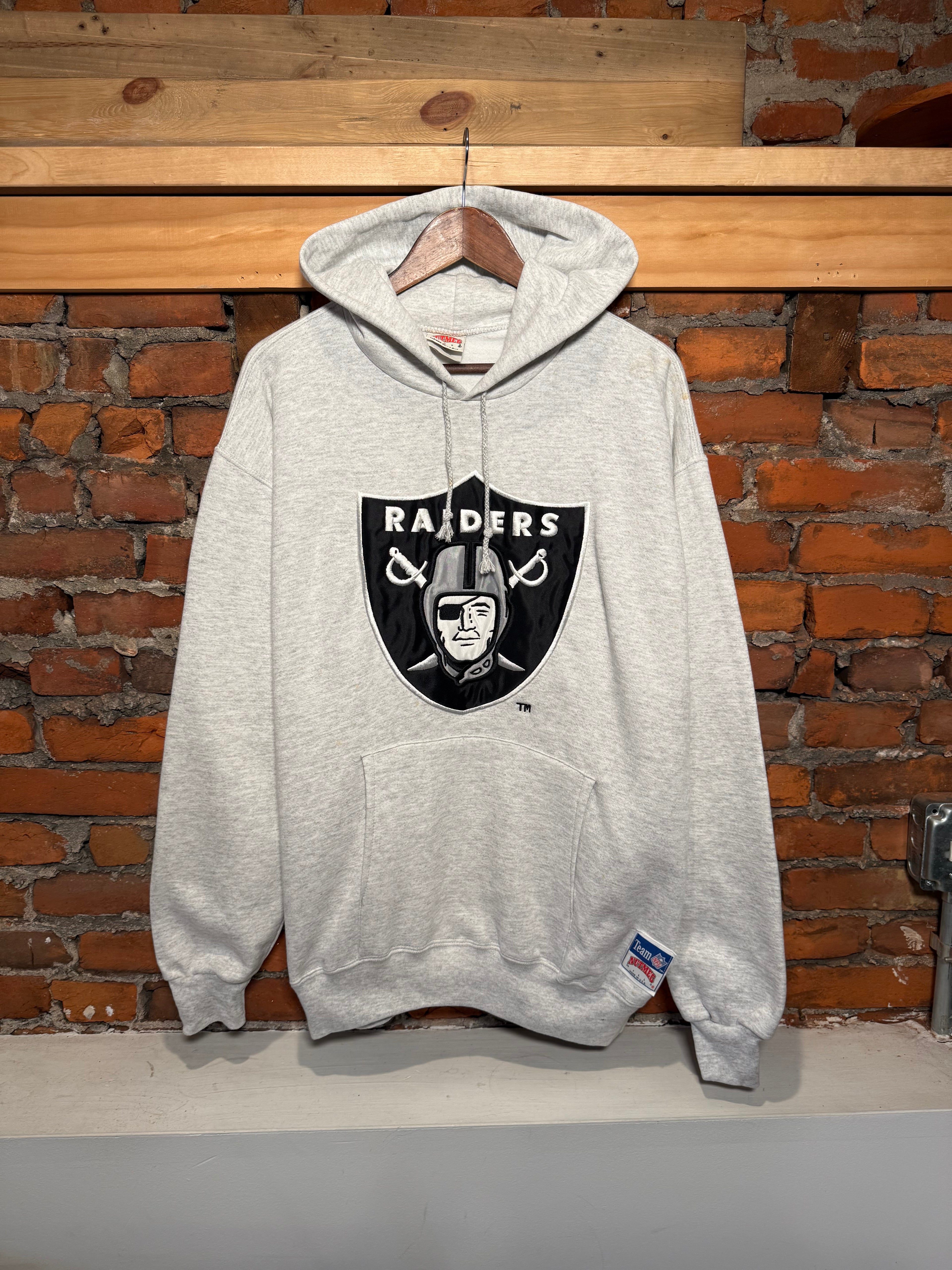 Vintage Raiders Nutmeg Hoodie (M)(Flaws)