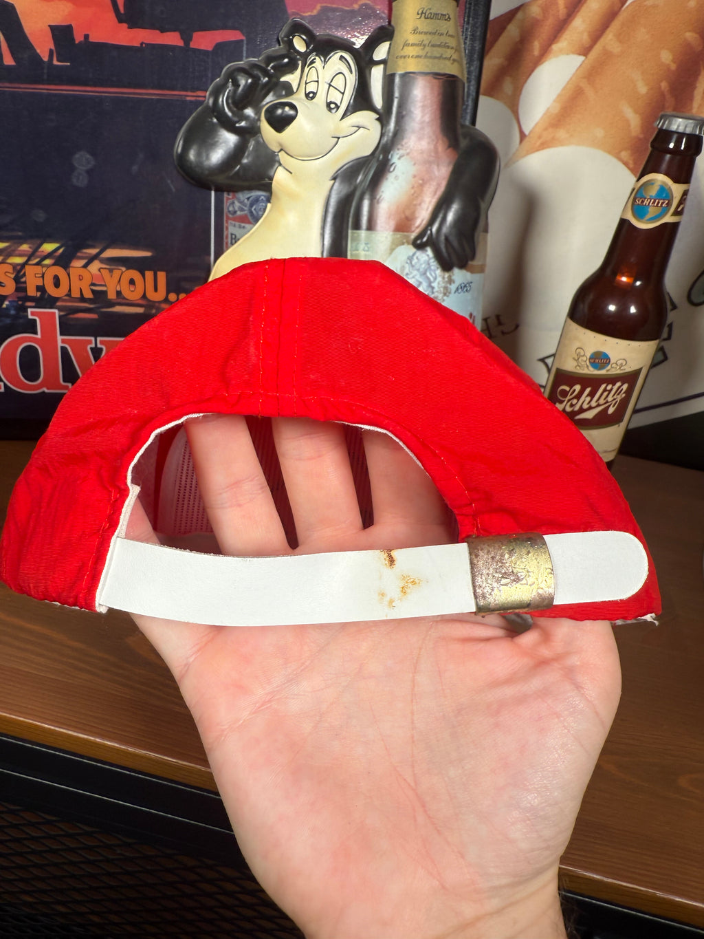 Vintage Coors Leather Strap Hat