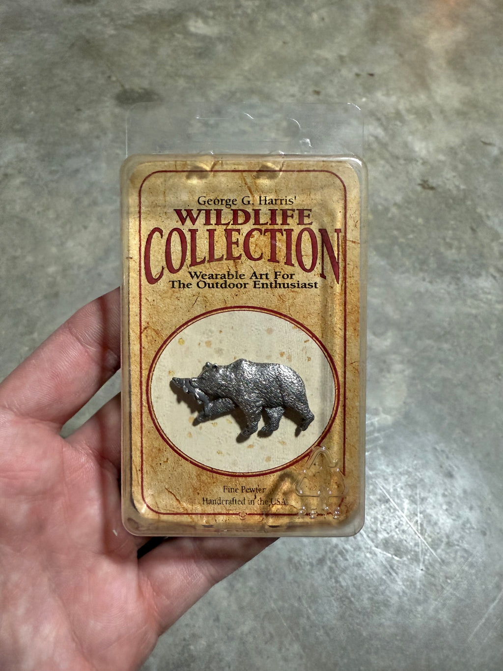 Lot of 6 Vintage Wildlife Pins - Unopened