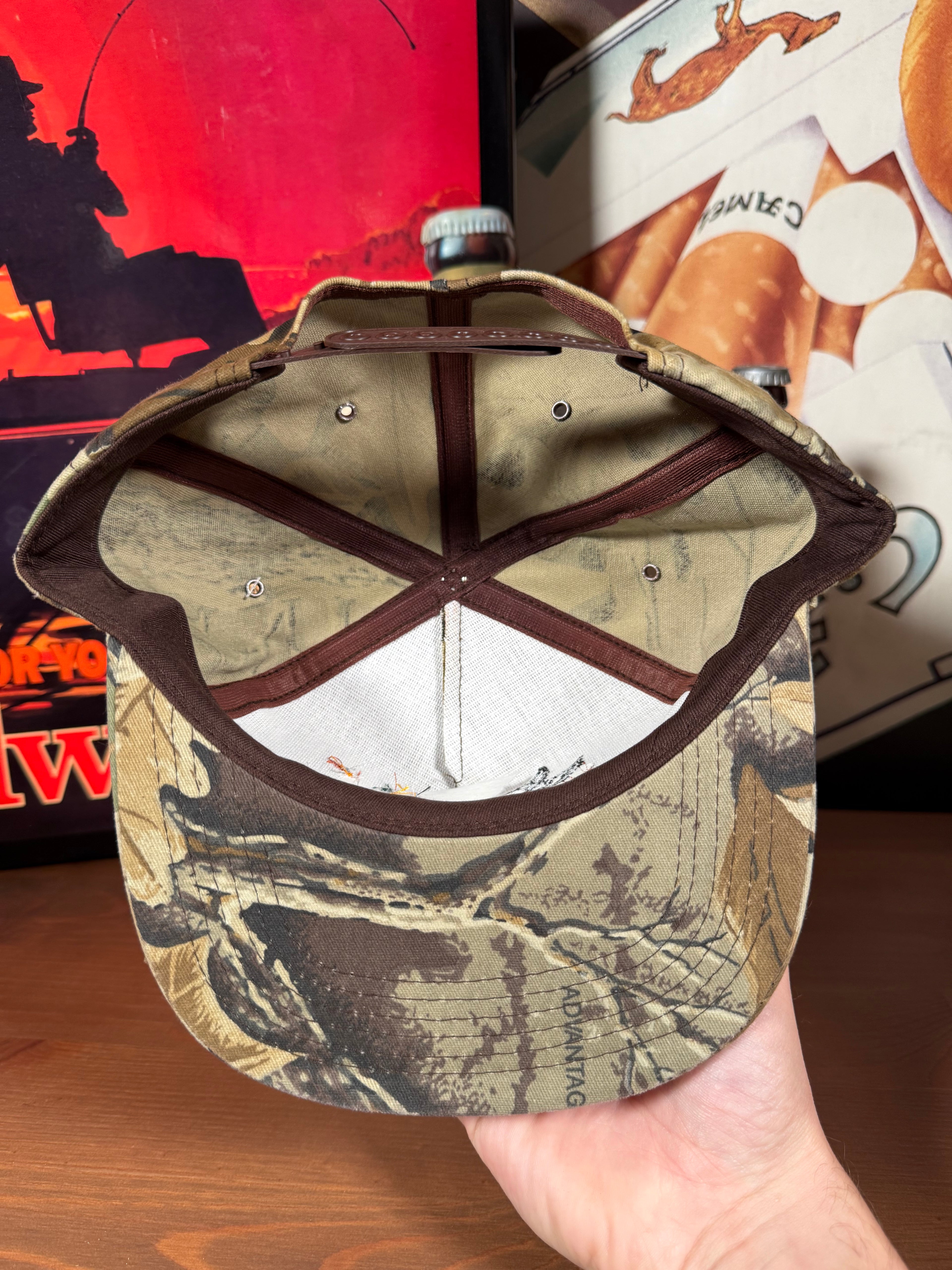Vintage Golden Harvest Seed Duck Camo K Products Hat