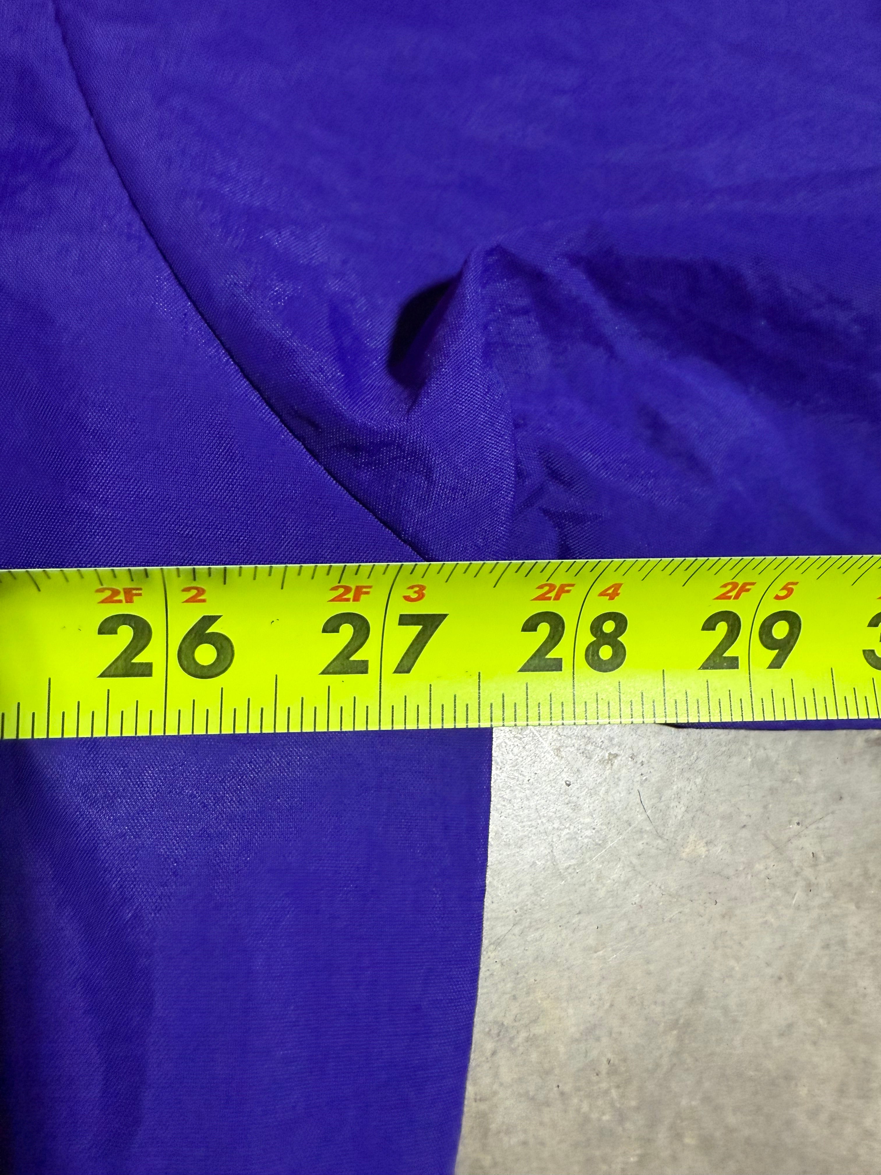 Vintage Surf Style Pink and Purple Windbreaker (XL)