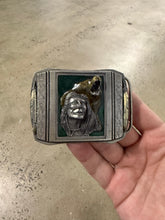 Load image into Gallery viewer, Vintage 1999 Native American Bear Belt Buckle
