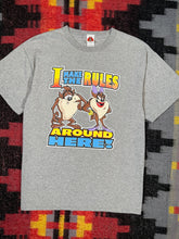 Load image into Gallery viewer, Vintage I Make The Rules Around Here Taz Shirt (L)
