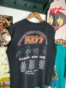 Vintage 90s Kiss Psycho Circus Cutoff Concert Tee (XL)