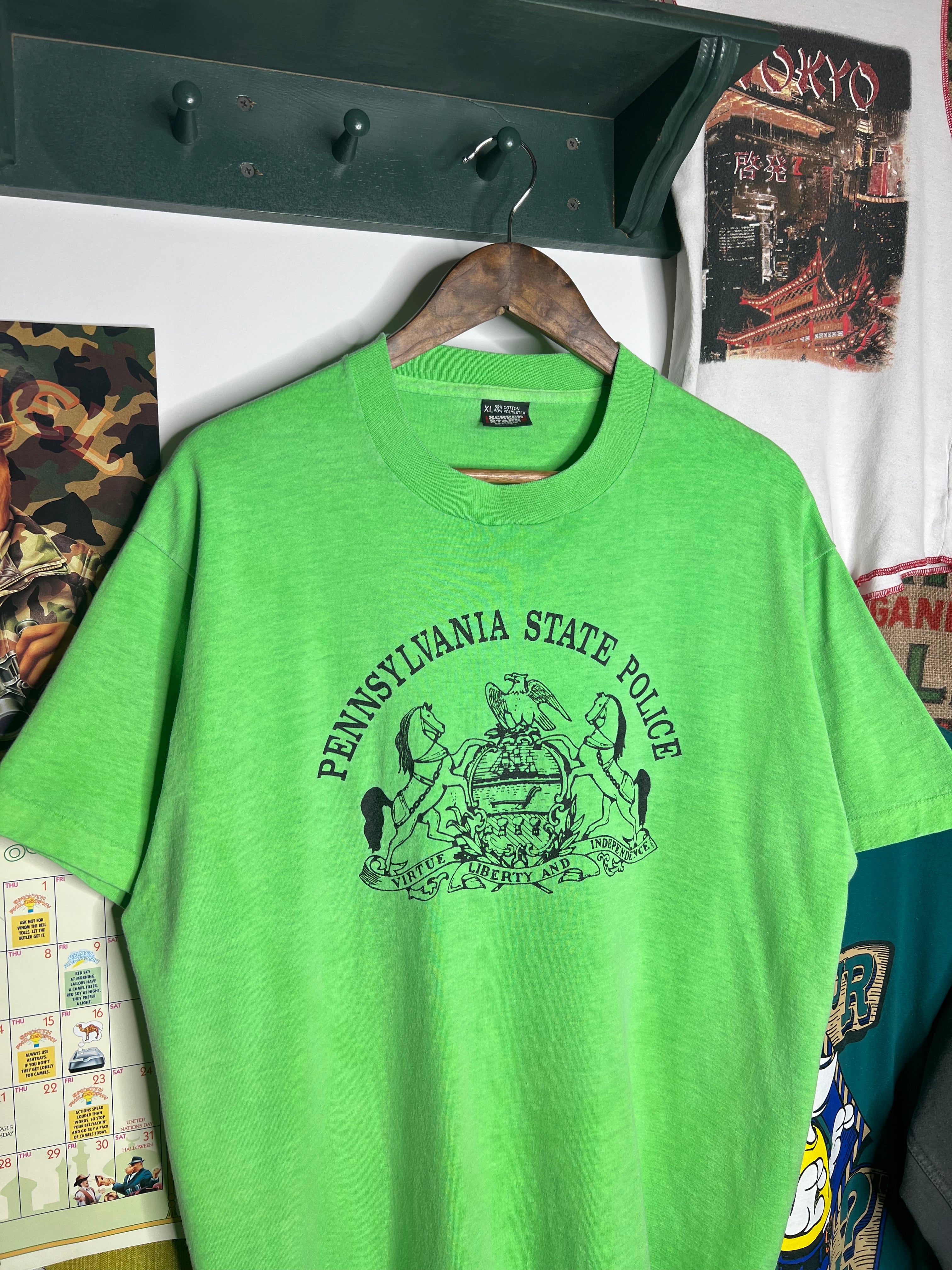 Vintage 90s PA State Police Tee (XL)