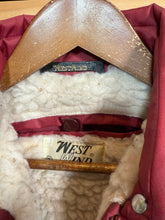Load image into Gallery viewer, Vintage The Wind Sherpa Lined Jacket (M)
