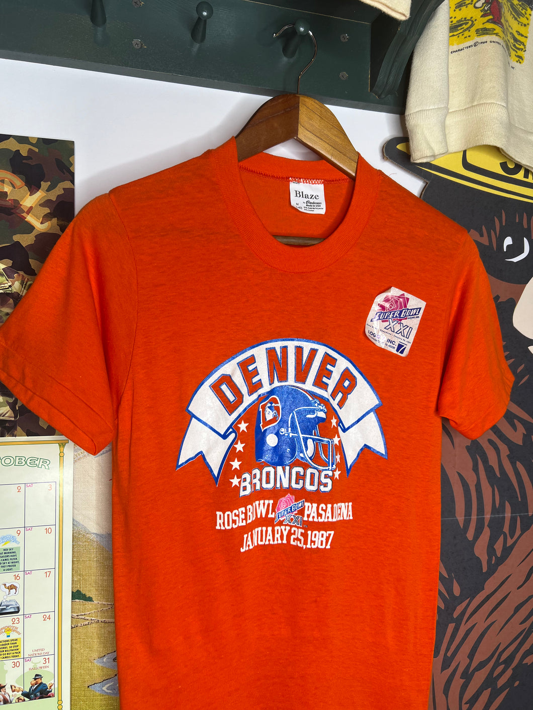 Vintage 1987 Denver Broncos Tee (WM)