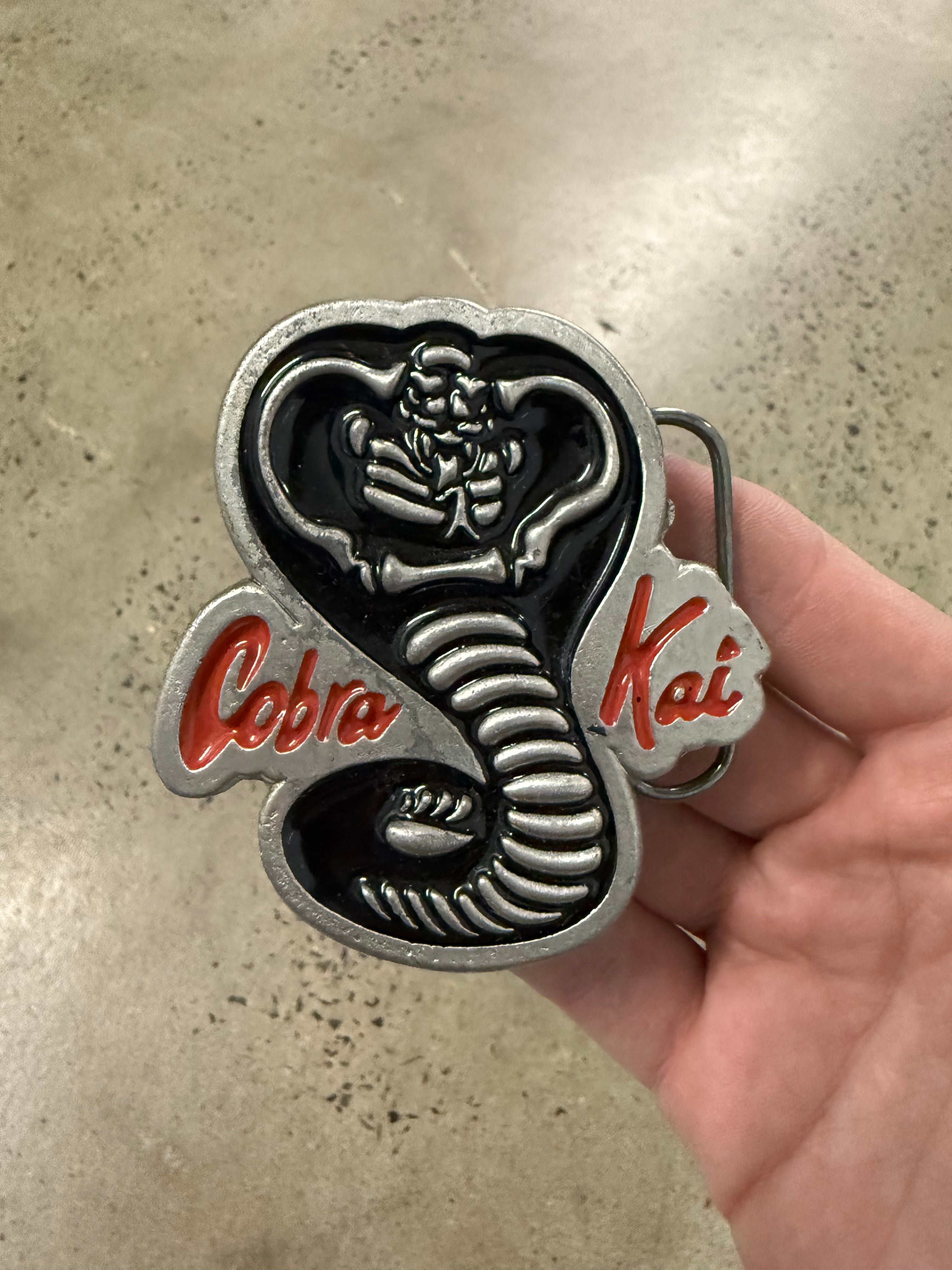 2000s Cobra Kai Belt Buckle