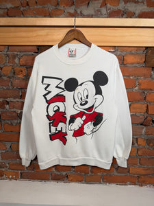 Vintage Mickey Mouse Double Sided Crewneck (S)