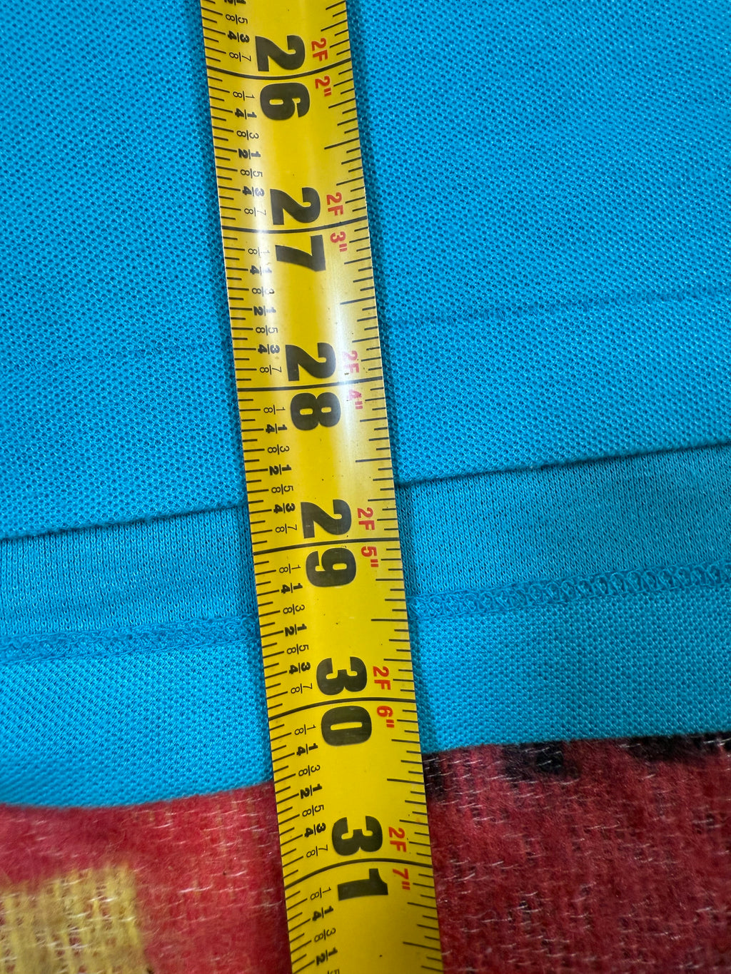 Vintage 80s Levi’s Teal Polo Shirt (L)