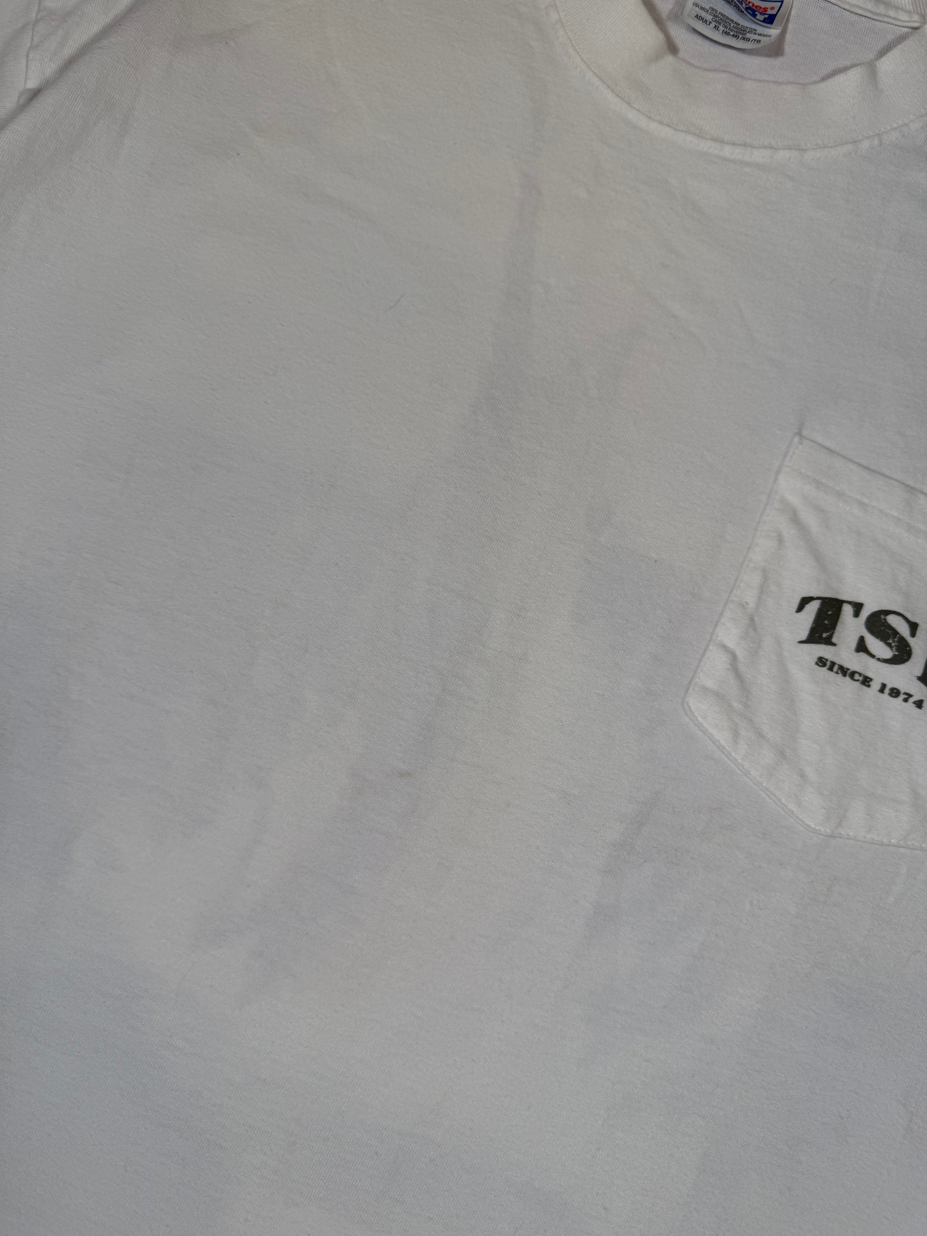 Vintage 90s Marlin Pocket Tee (XL)
