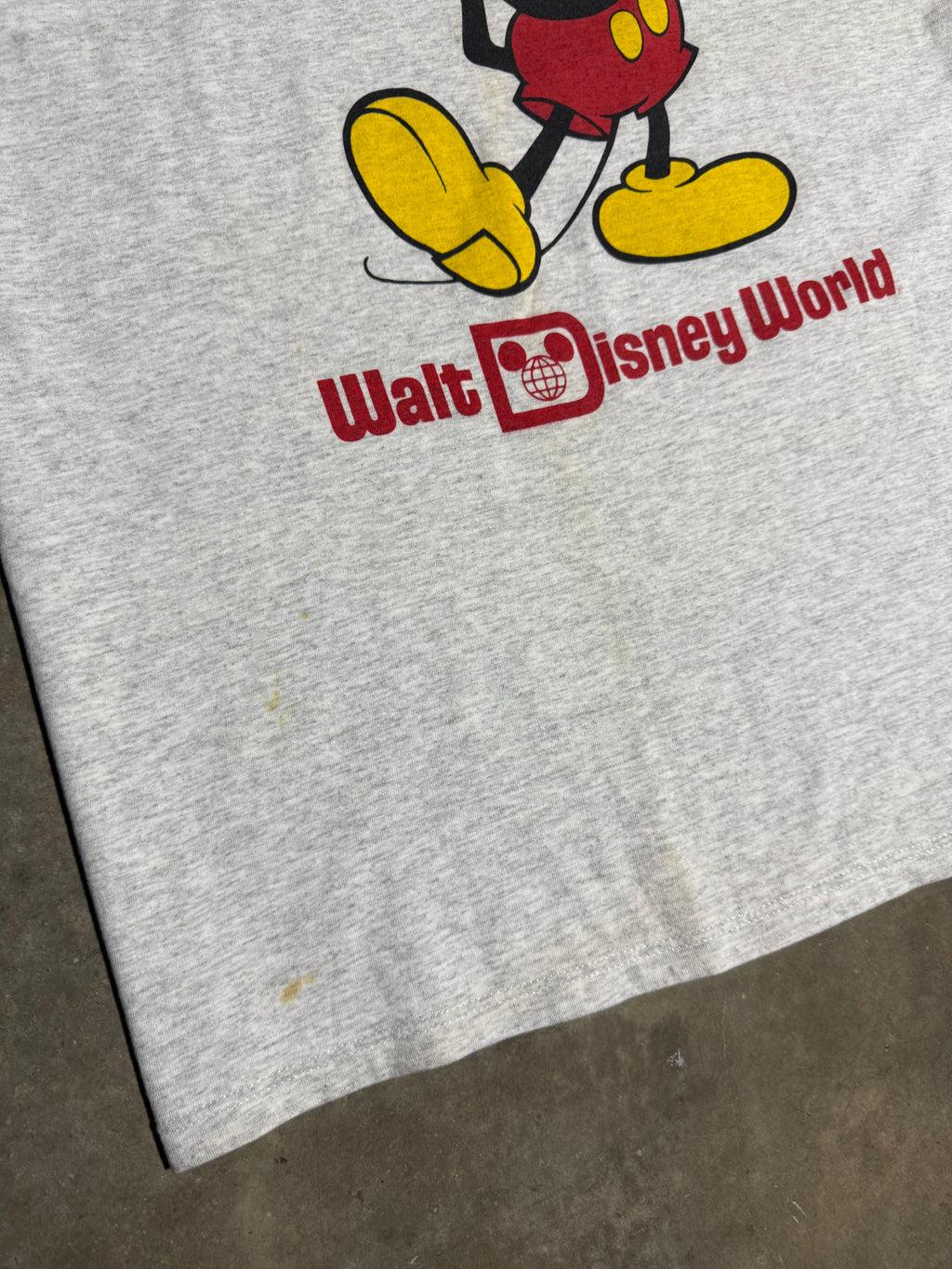Vintage 90s Mickey Mouse Disney World Shirt (XL)