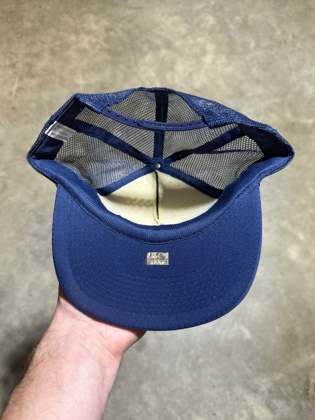 Vintage “Here’s A Quarter - Go Call Someone Who Cares” Trucker Hat