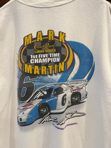 2000s Crown Royal Mark Martin Nascar Tee (2XL)