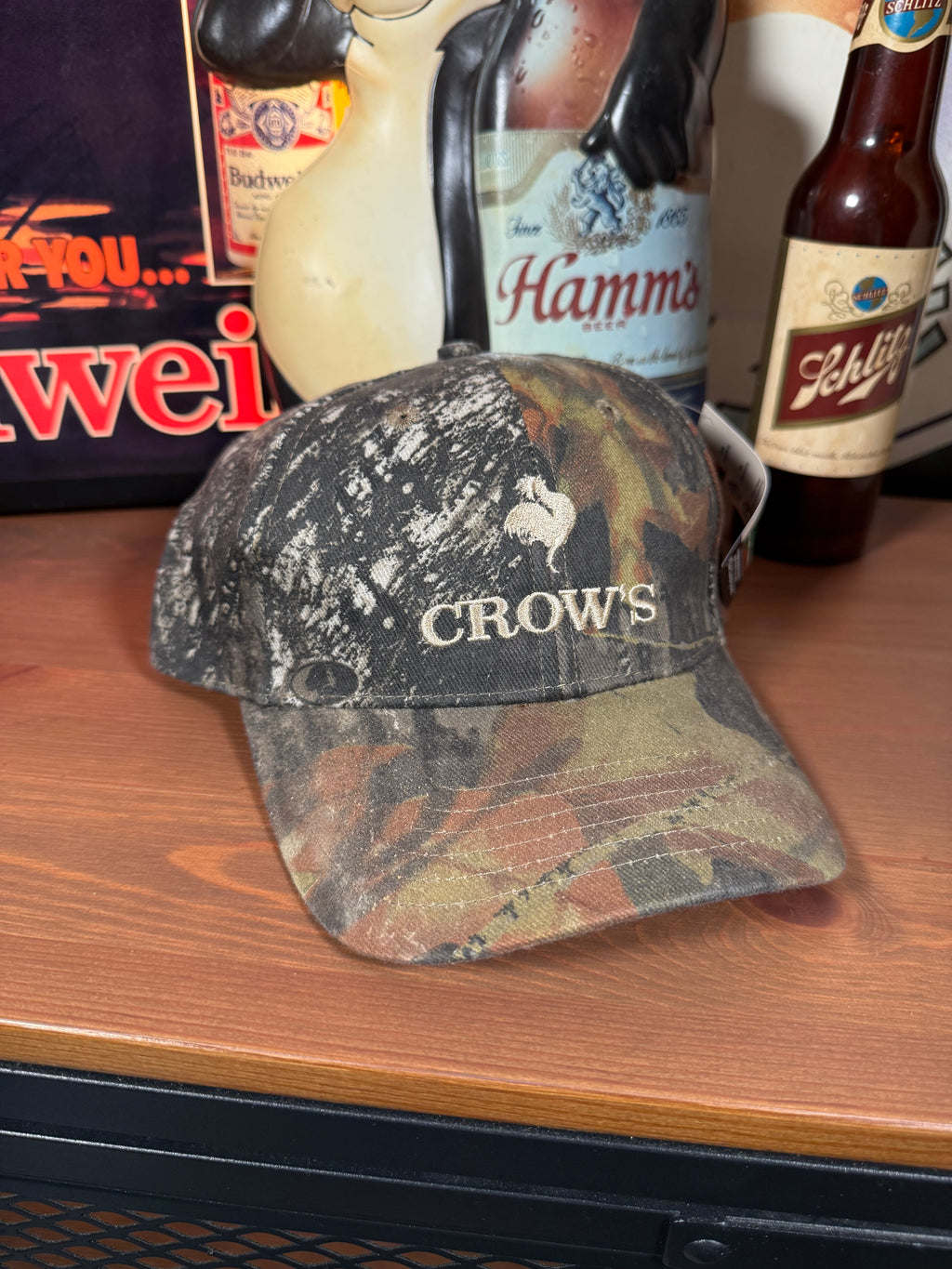 Vintage Mossy Oak Crows Seed Camo Hat