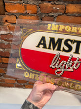 Load image into Gallery viewer, Vintage Amstel Light Beer Sign
