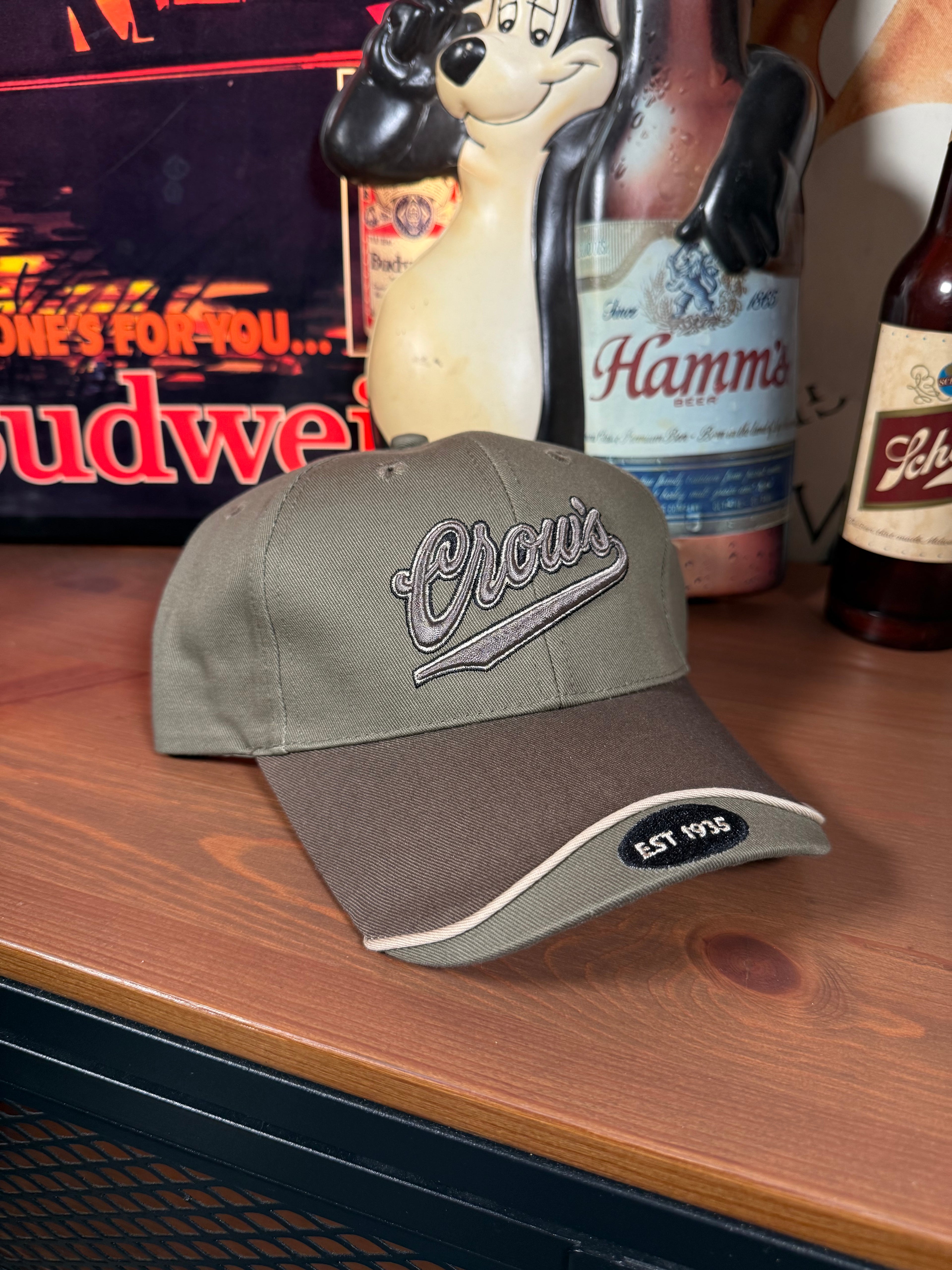 Vintage Y2K Crow’s Seed Embroidered K Products Hat
