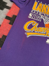 Load image into Gallery viewer, Vintage 1988 Los Angeles Lakers Starter Tee (S)
