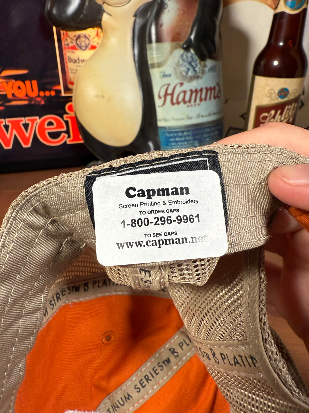 2000s ADM Agriculture Orange Trucker Hat