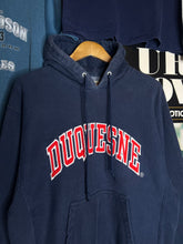 Load image into Gallery viewer, Early 2000s Heavyweight Duquesne Hoodie (L)
