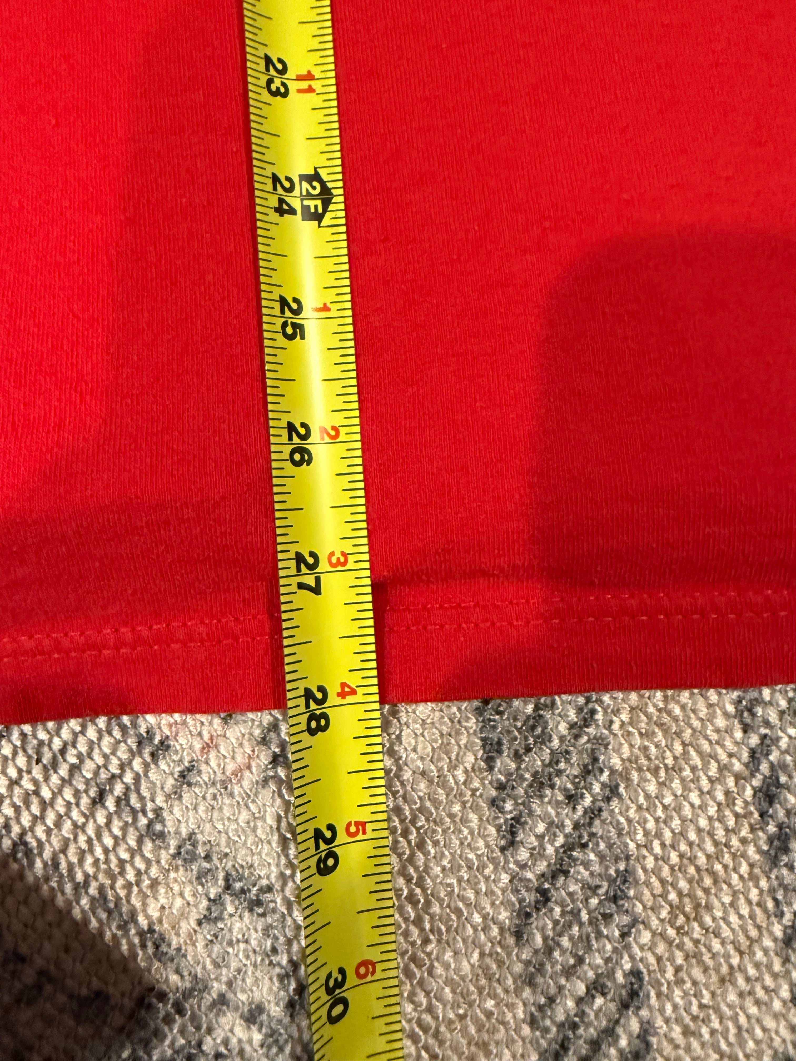 Vintage 90s Ohio State University Silver and Red T-Shirt (XL)