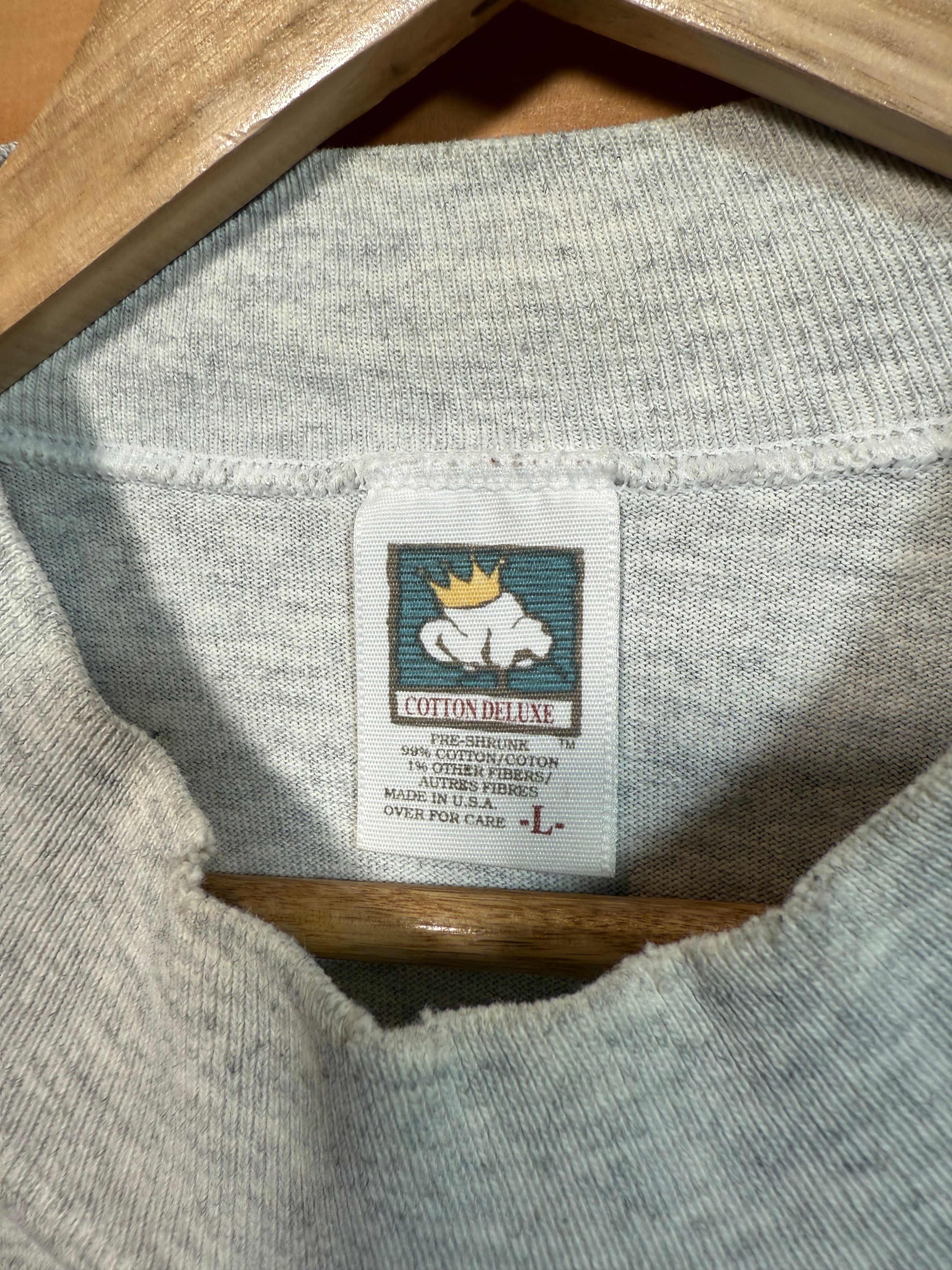 Vintage Lake Itasca Mock Neck Shirt (L)