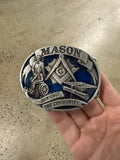 Vintage Free Masons Belt Buckle