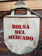 Load image into Gallery viewer, Vintage Bolsa Del Mercado Tote Bag
