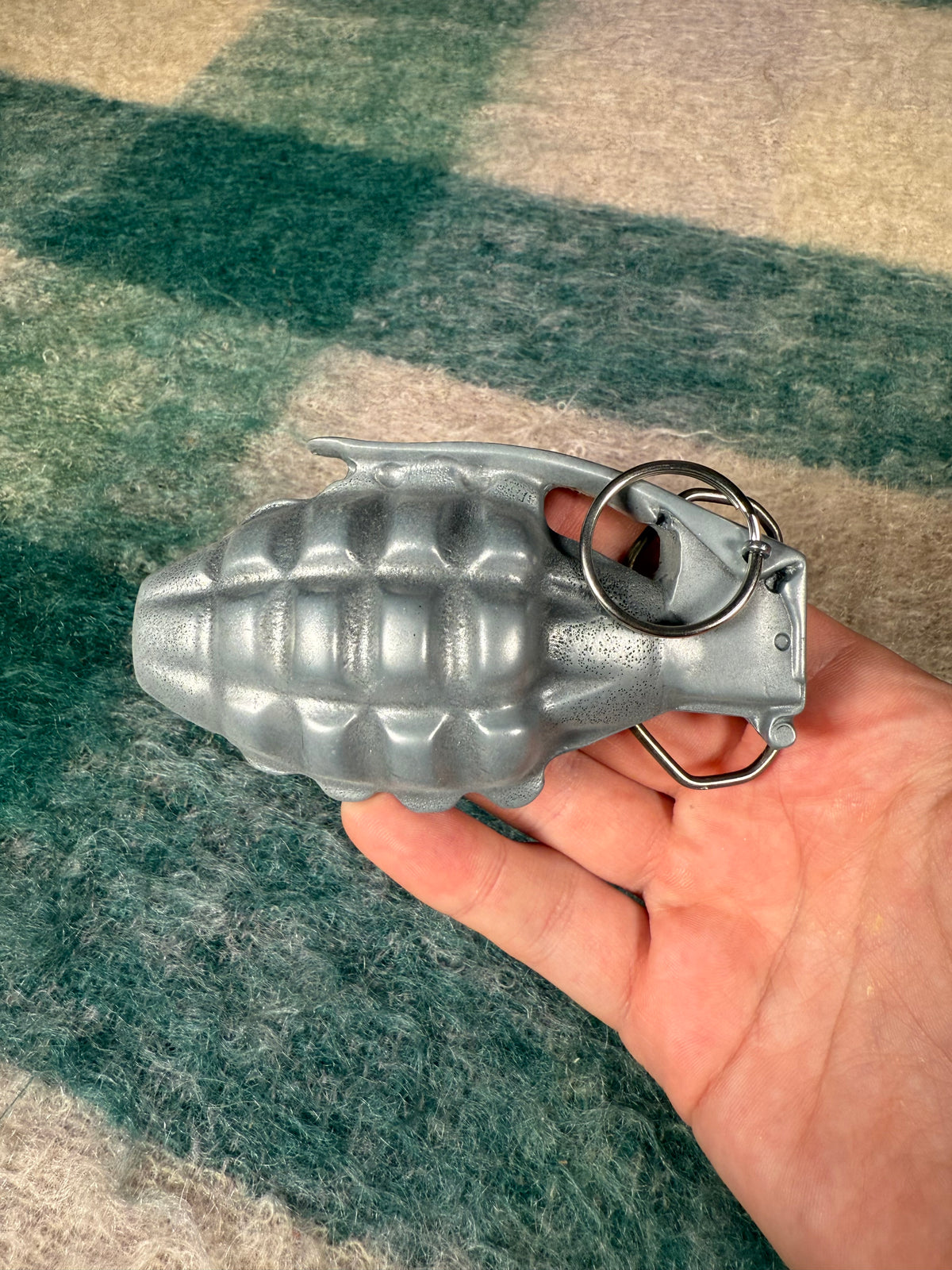 Vintage Grenade Belt Buckle