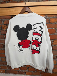 Vintage Mickey Mouse Double Sided Crewneck (S)