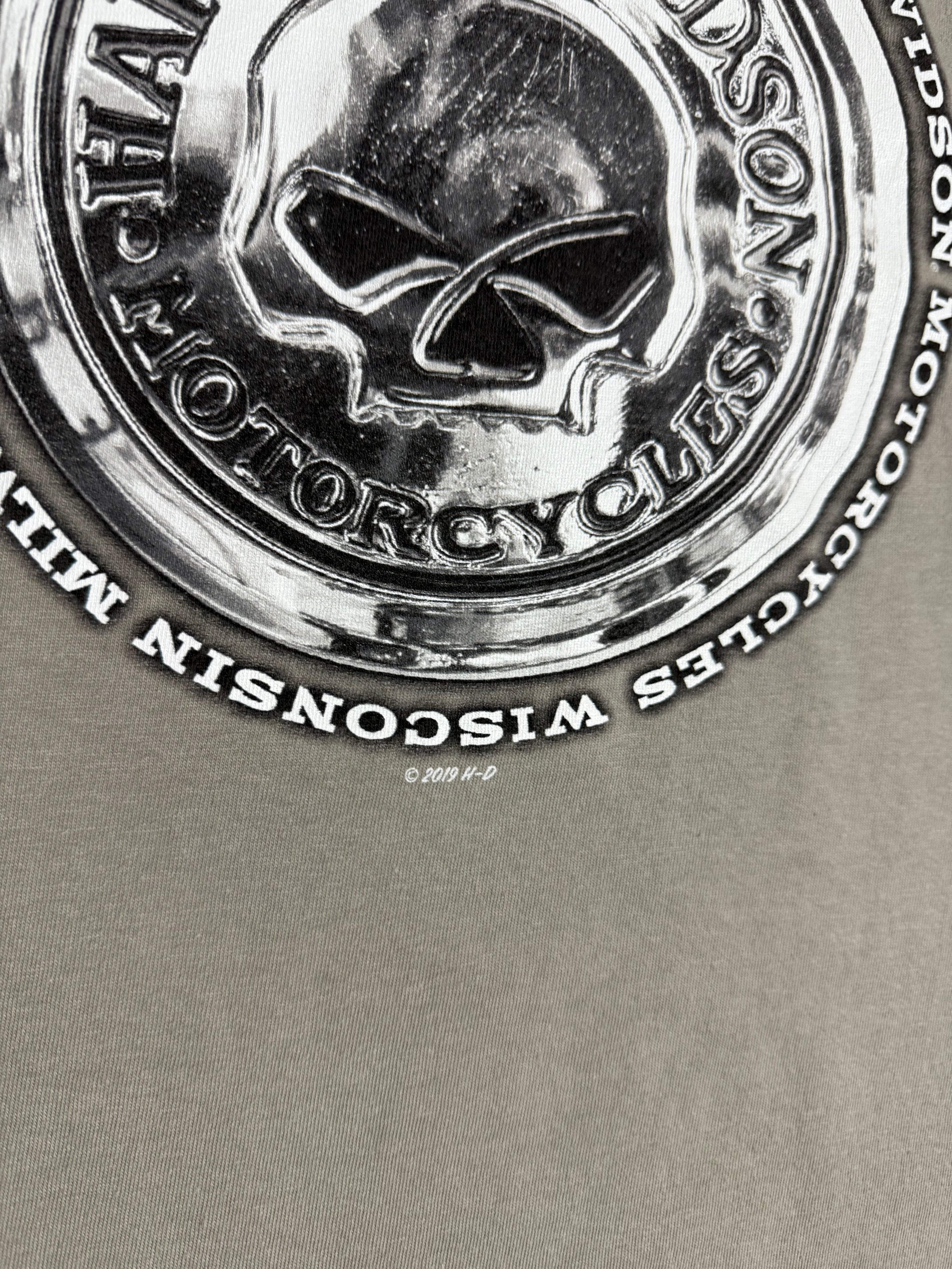 Harley Davidson Columbia Skull T-Shirt (XL)