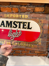 Load image into Gallery viewer, Vintage Amstel Light Beer Sign
