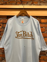 Load image into Gallery viewer, Y2K Von Bitch Blue Tee (2XL)
