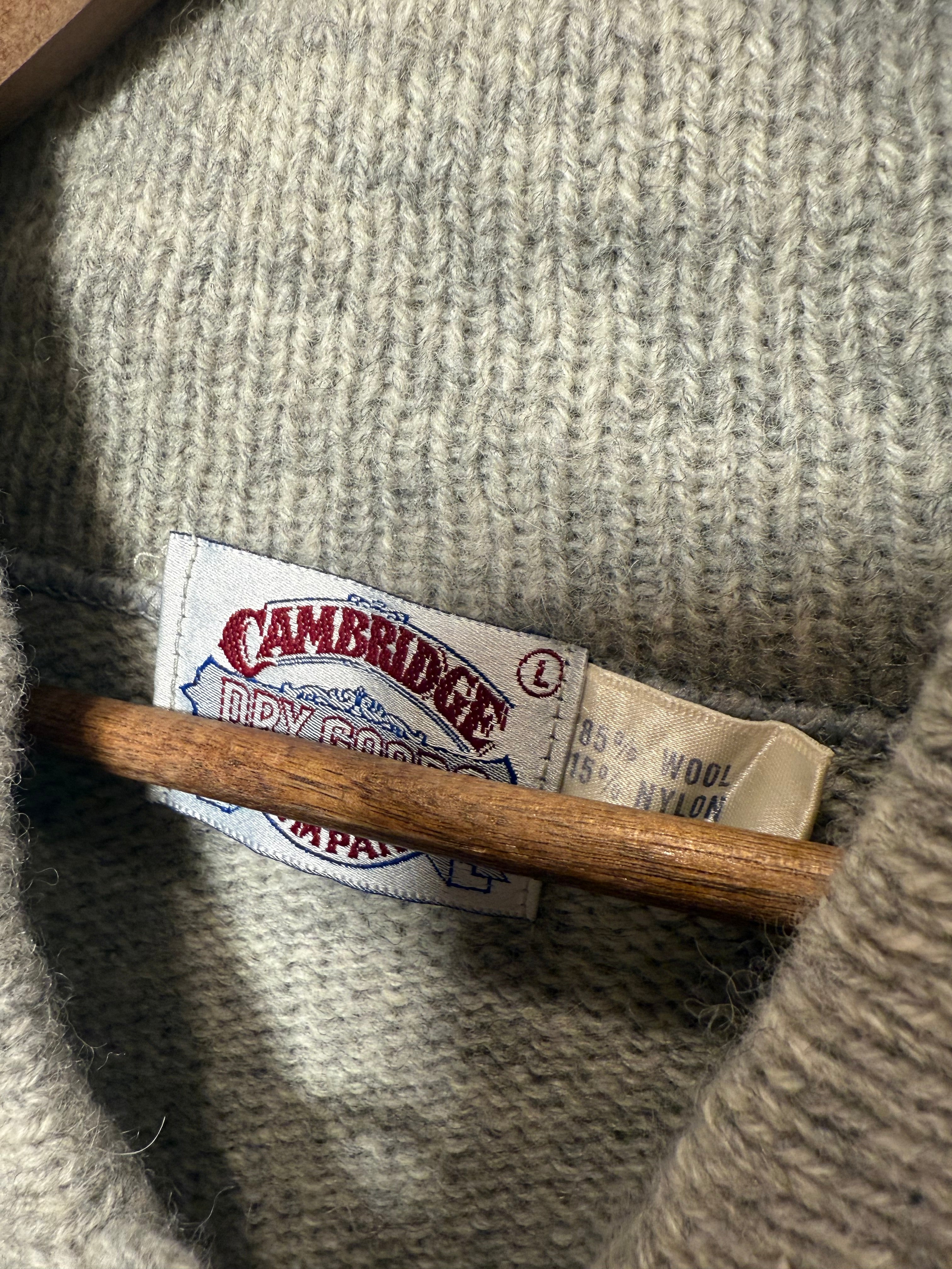Vintage Cambridge Wool Button Sweater (WL)