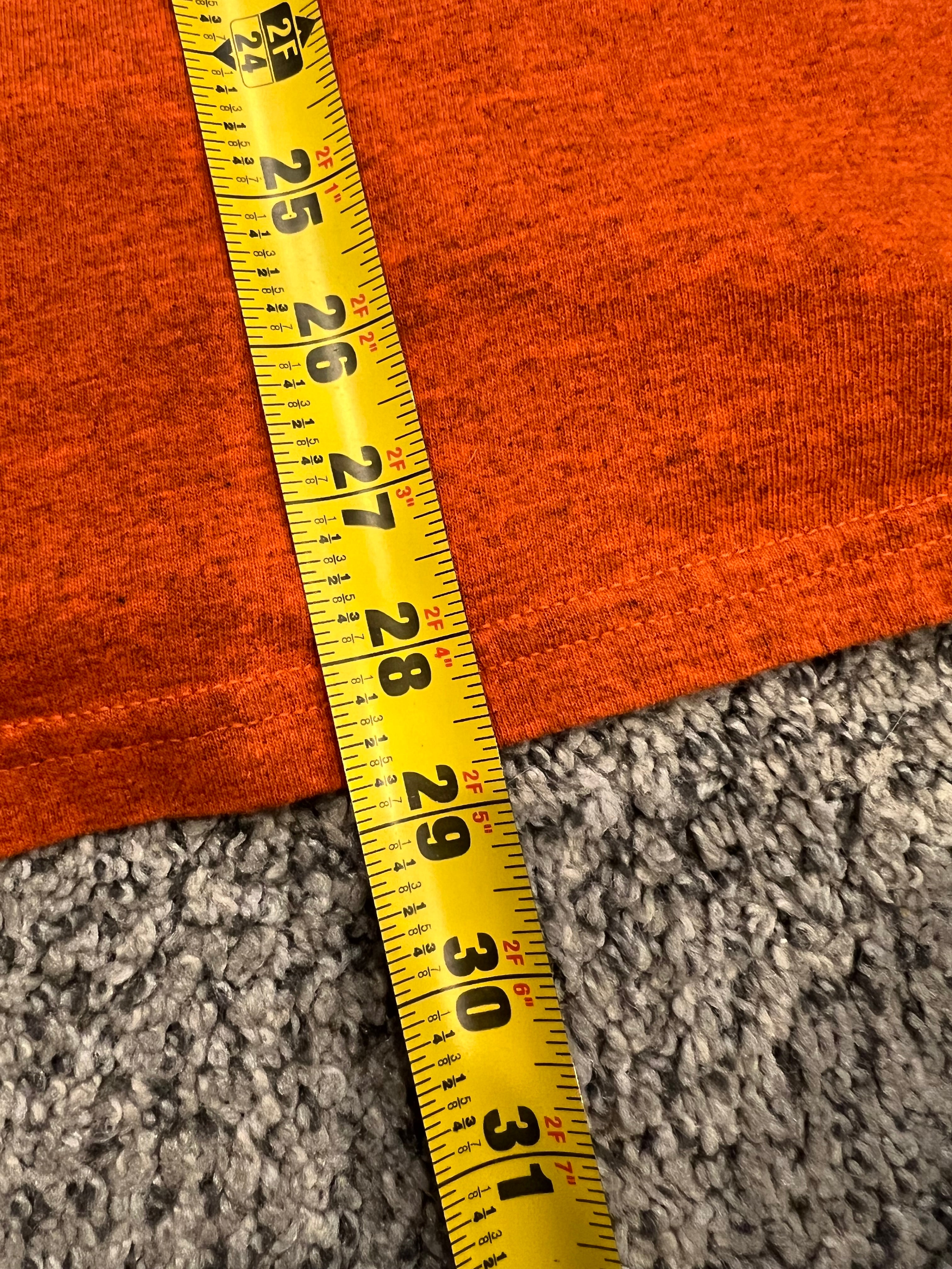 2000s Orange Harley Davidson Double Sided Shirt (XL)